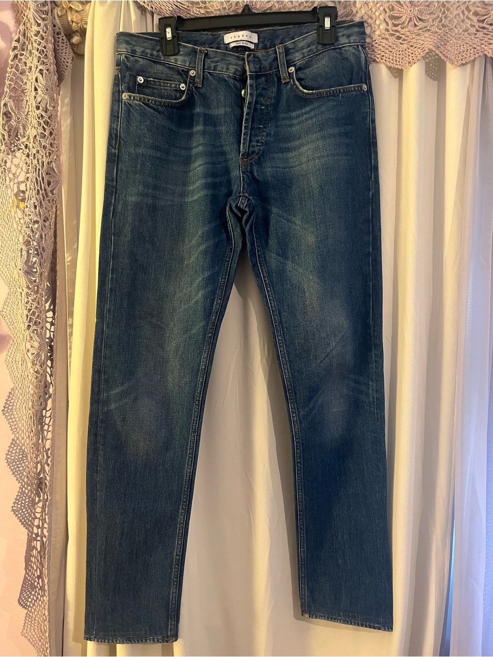 Sandro New Droit Men’s Jeans Size 30/32 - Picture 1 of 9